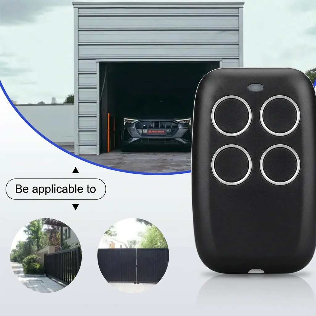 433Mhz Universal Duplicator Garage Remote Controller Command Clone Self-copying Automation Gate Fixed Code