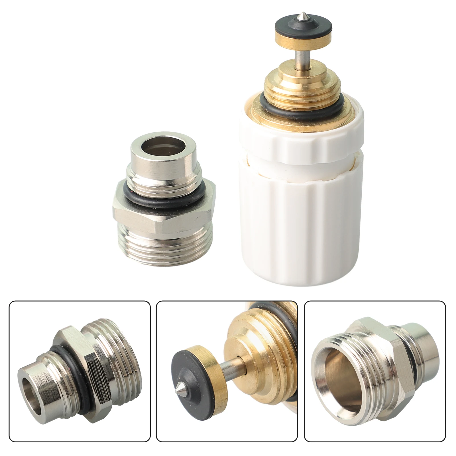 Valve Insert For Underfloor Heating Spreader Heating Circuit Distributor Water Separator Structure Automatic Spring Valve Set