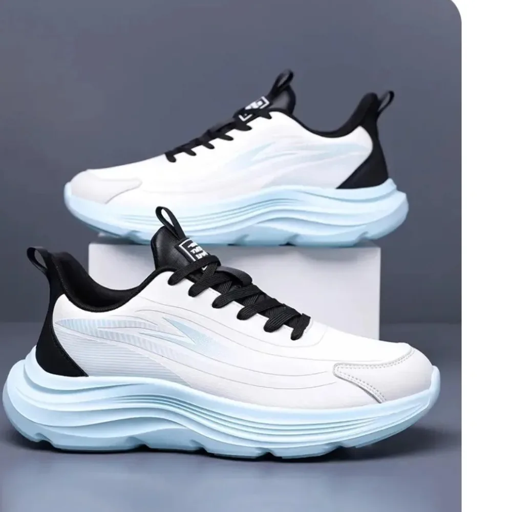 

2026 Men's casual sports shoes, loafers, running shoes, plus-size fashionable breathable flat shoes