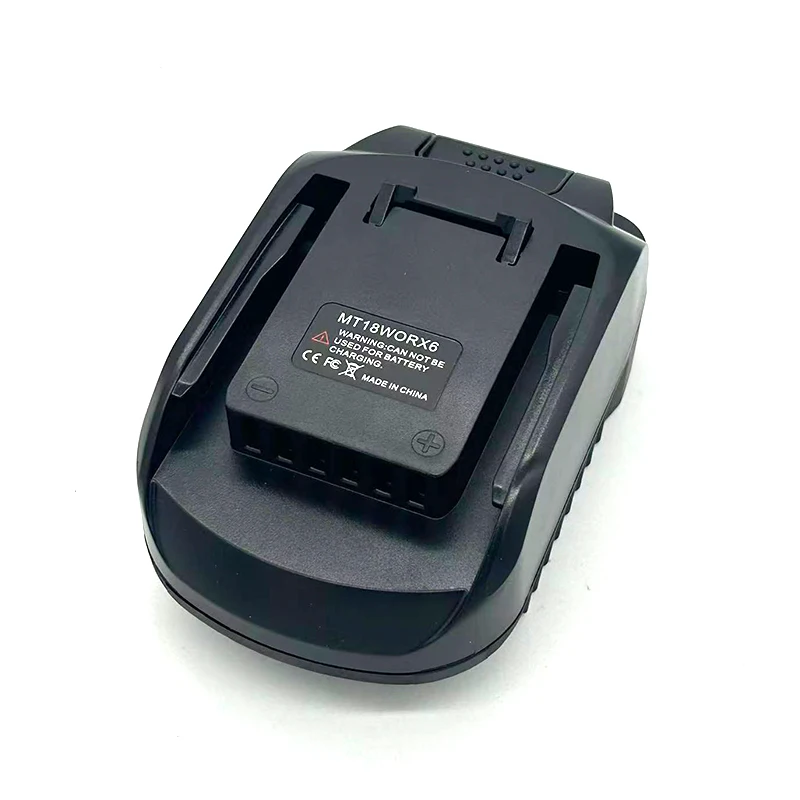 Compatible for WORX Tools Battery Adapter for BL1860B 18V BL Series Battery To for WORX 20V 6-pin Battery for Use with WORX Tool