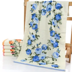 Soft Peony Flower Printing Towels Quick Dry Bathroom Towels Face Cloth Home Textile Hotel Supplies 2026New
