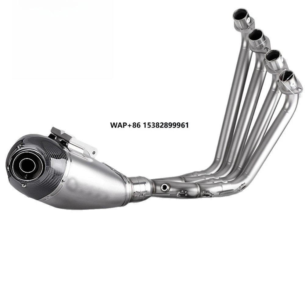 Full System for CB650R CBR650R CB CBR 650 CB650 CBR650 R 2019 - 2022 Motorcycle Exhaust Muffler Escape Front Mid Link Pipe