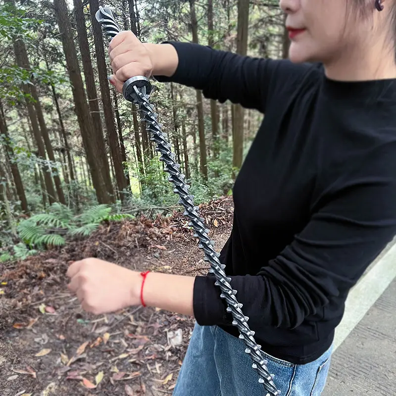 Modelos de armas tradicionales Retro chinos, herramientas de protección portátiles para exteriores, palo de ventana rota para coche, adornos para el