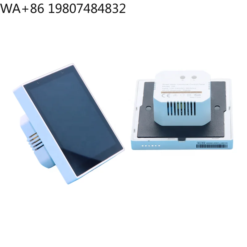 4 Inch Wall Mount Central Touch Panel WiFi Zigbee Gateway  Phone Lighting Scene Smart Home Automation System