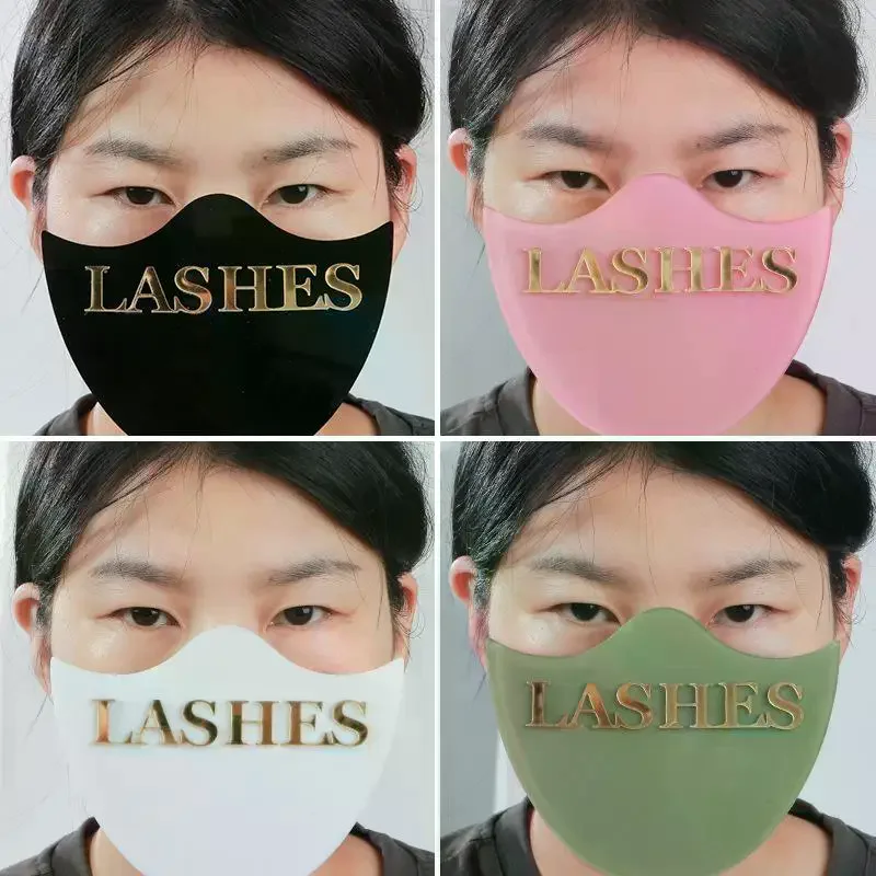 مرآة تمديد رموش احترافية مع مقبض للرموش الدقيقة وصالونات المكياج لتزيين فني الرموش صور الدعامة