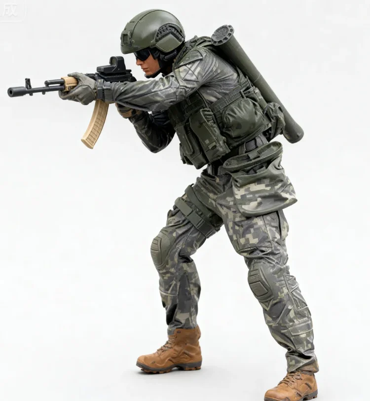 

1/35 Resin model kits figure colorless and self-assembled A-2180