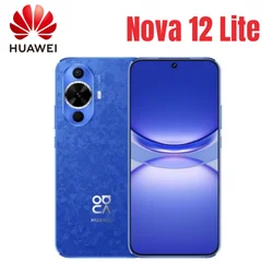 HUAWEI-Téléphone portable Nova 12 Lite, écran de 6.7 pouces, smartphone, mémoire de 512 Go/256 Go, caméra de 50MP + 60MP, batterie de 4500mAh