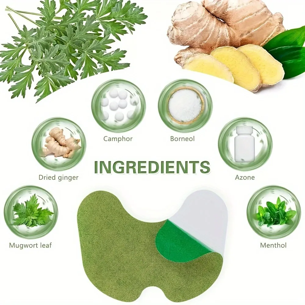 60/100pcs Flaxseed Patches, Ideal for Joints, Feet, Elbows, Neck & Shoulders. No Power Supply Required, Perfect for Home Use.
