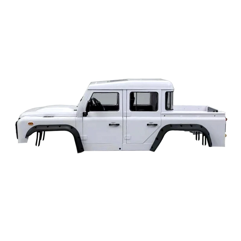 313Mm 12.3in Wheelbase D130 Defender Pickup Body Shell for 1/10 RC Crawler Car Traxxas TRX4 TRX-4 Axial SCX10 90046,A