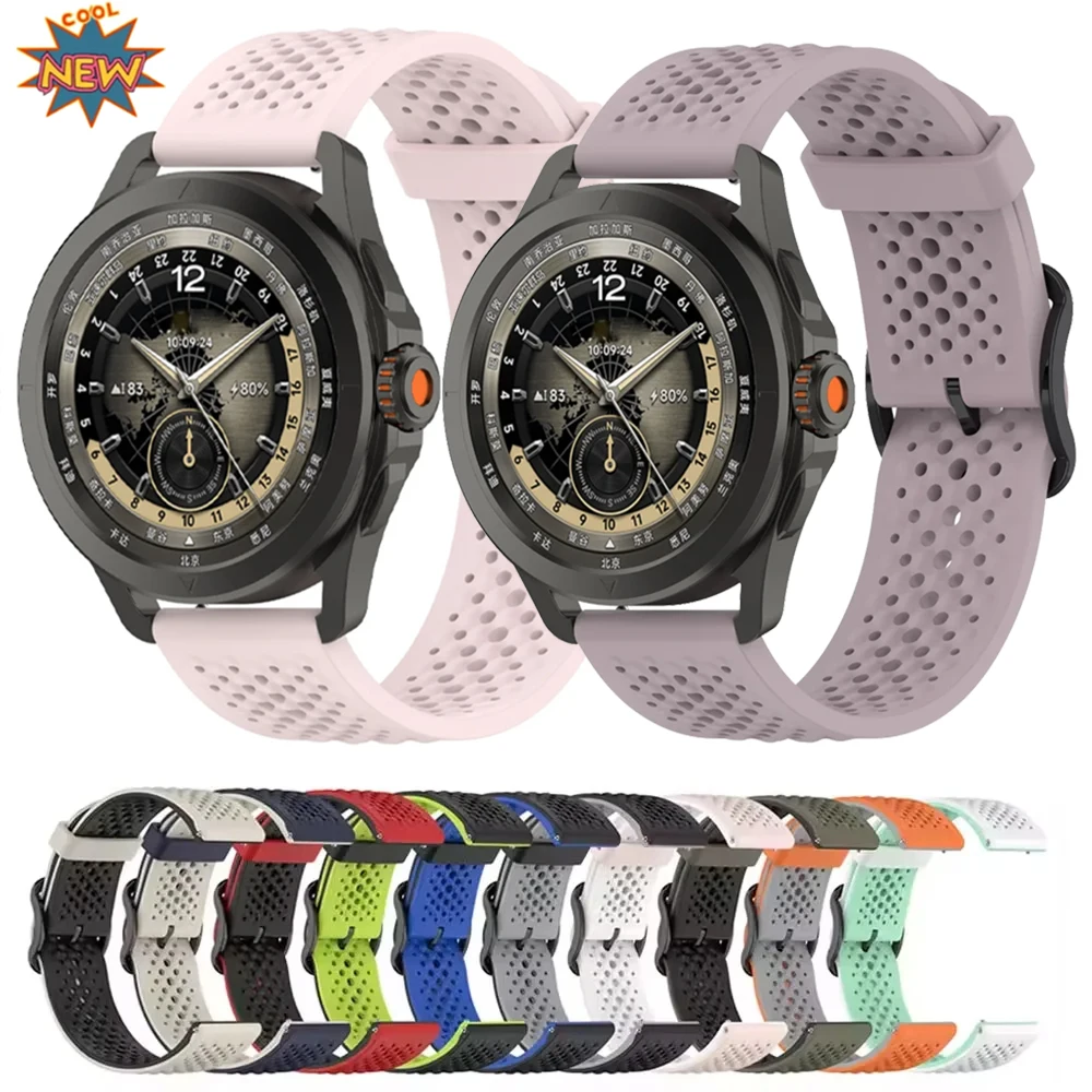 20/22mm Silikonarmband für Huawei Watch 5/4/GT6-5-4-3 Amazfit Balance 3-2/Active 2/Max/Bip 6-5/Max Xiaomi Watch 5 S5/4/3 Correa