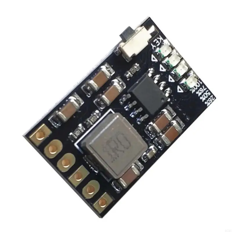H7BC Charging integrado e impulso da placa circuito Módulo Integrado descarga para baterias lítio 3,7V/4,2V, saída