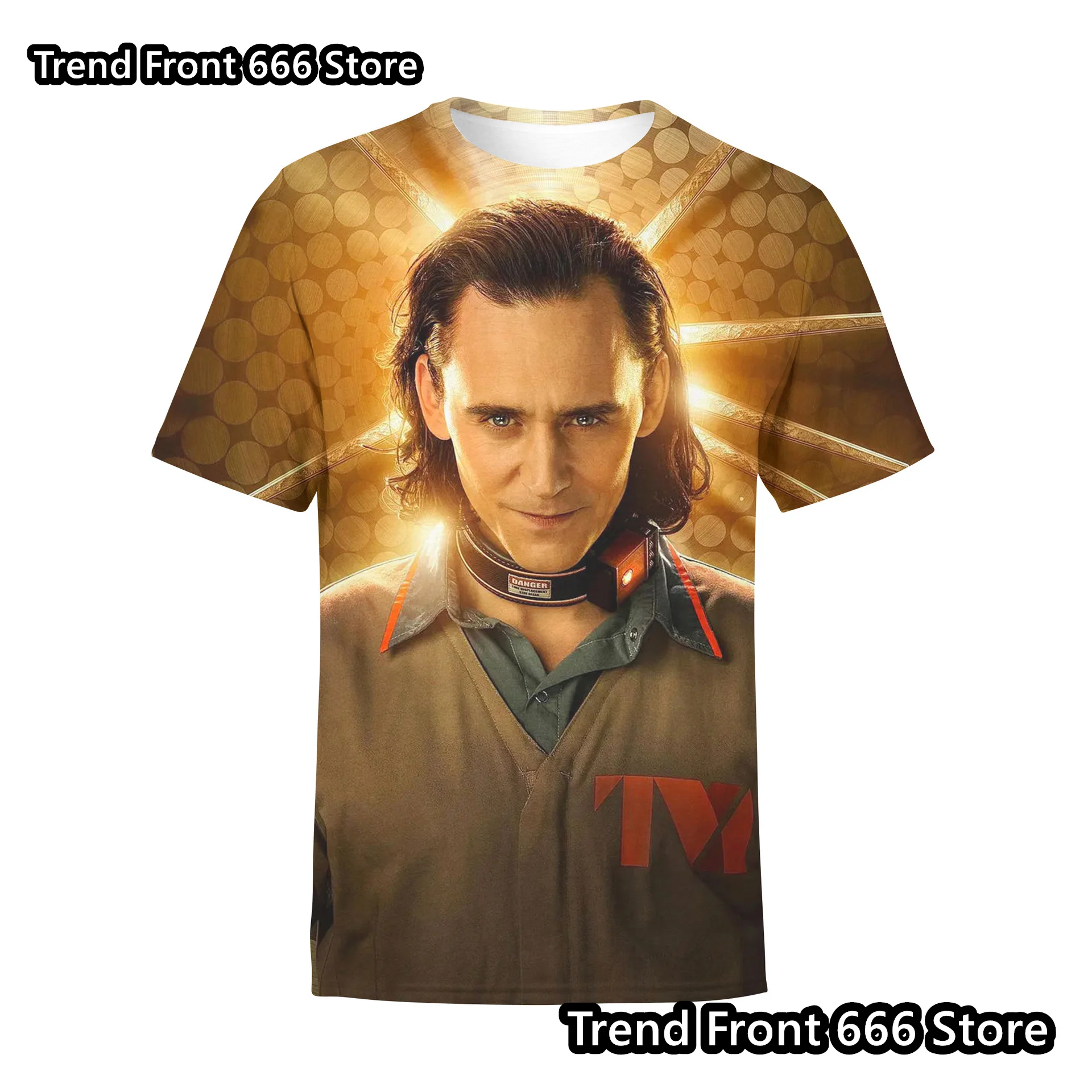 Summer Thor Loki Kids And Men The Avengers Short Sleeve t shirt Crewneck Children 3D Prited T shirts Boys Girls Clothing