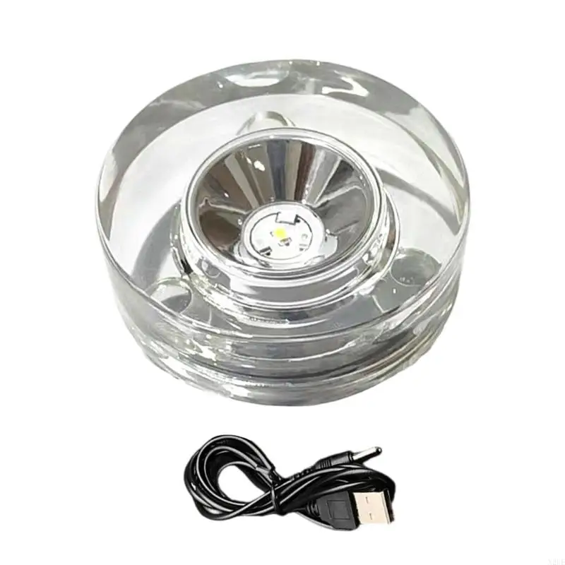 

N2UE Rotating LED Display Platform With Light Functionality for Collectibles and Home Decoration Applications