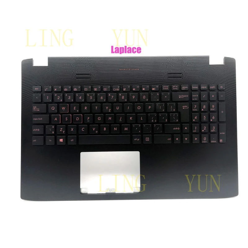 Z  Czech Slovakian Palmrest backlit keyboard for Asus GL552J GL552JX GL552V GL552VX