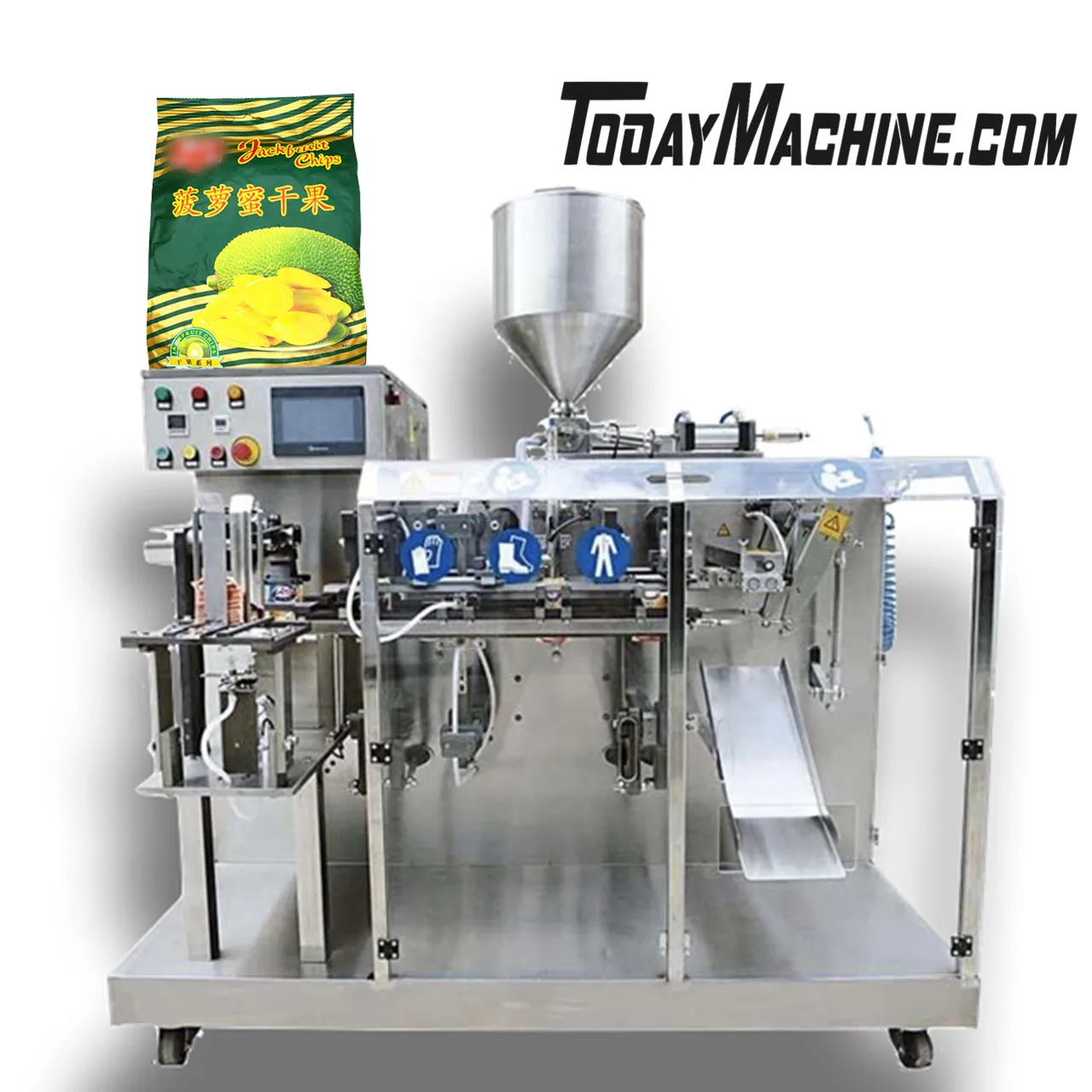 Automatic Horizontal Premade Zipper Bag Protein Powder Spice Condiment flour Powder Packaging Machine