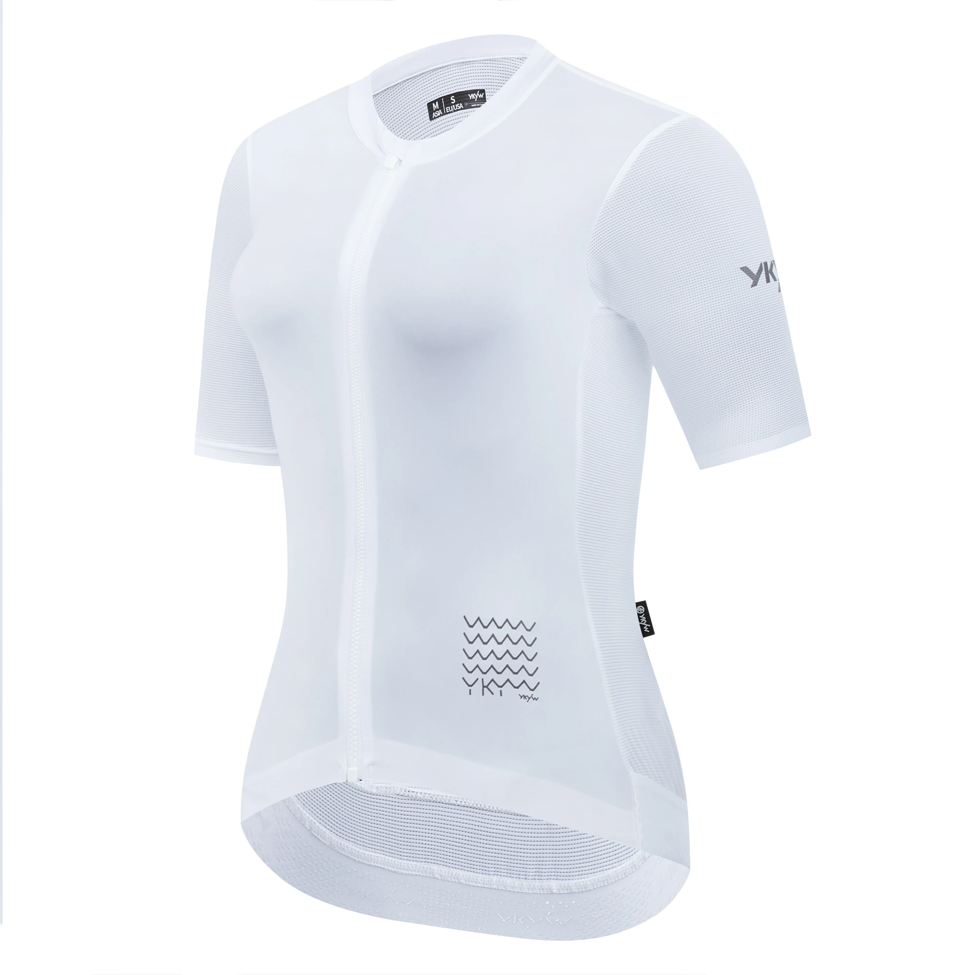 YKYWBIKE Damen Radtrikot Kurzarm Sommer Rennrad-Shirt Leichtes Fahrradshirt Maillot Rennbekleidung – Detail 23