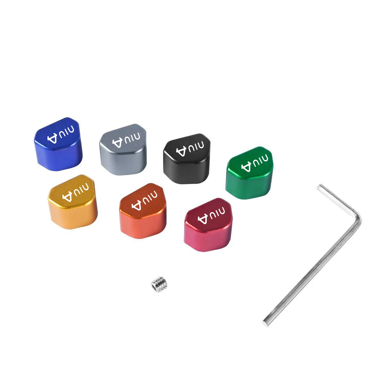 For Niu Kqi3 M Pro M1s Mqi Nqi Gt Gts Pro N1s Uqi N1 U1 NIU Series Mototcycle CNC Switch Button Turn Signal Switch Key cap