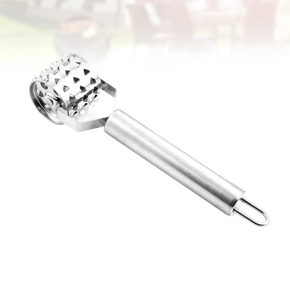 

Stainless Steel Steak Meat Tenderizer Tool For Kitchen Restaurant Hotel Baking Punch Beef Kitchen Hammer Meat Rolling