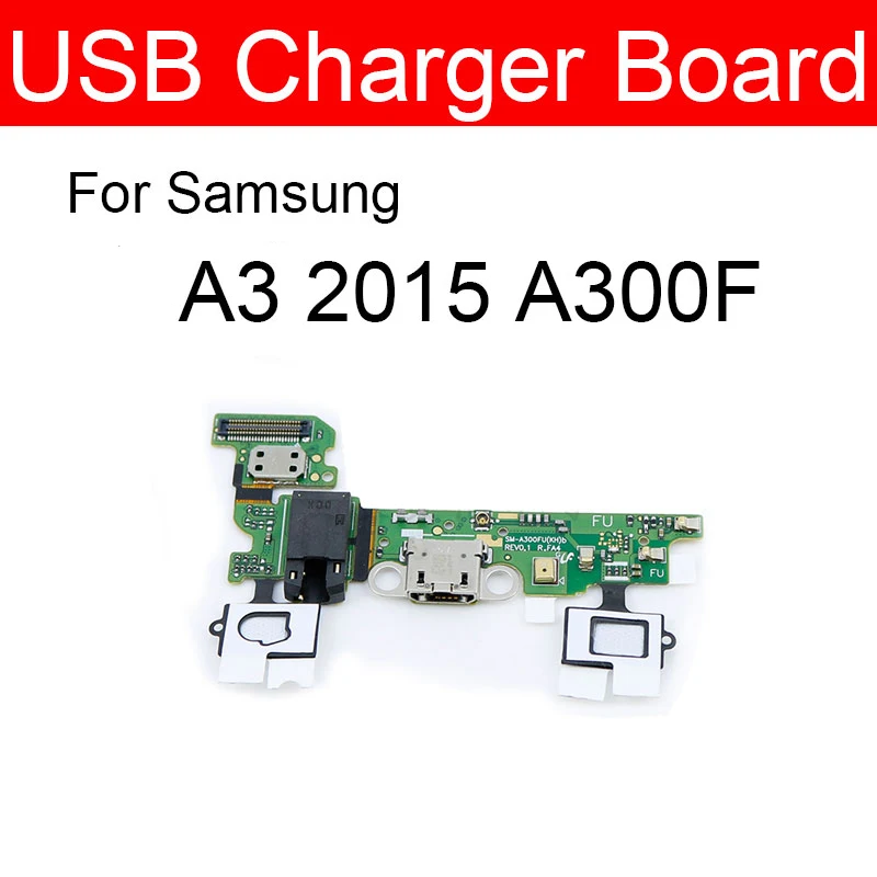 Charging USB Jack Port Board Flex Cable For Samsung Galaxy A3 2015 2016 A310F A300F A3000 USB Charger Dock Connector Board