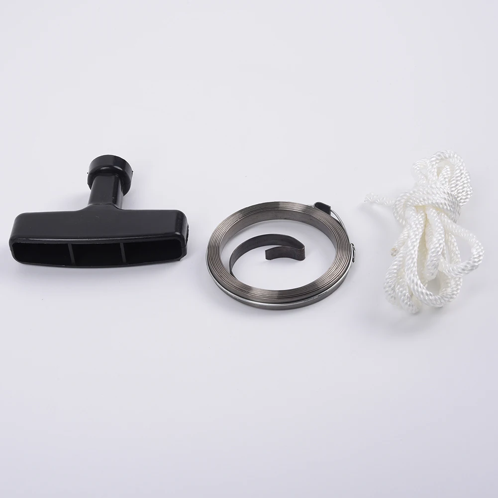 Recoil Starter Pulley Spring Repair Kit For Zenoah G2500 Chinese 2500 25cc Chainsaw Spare Spring Pulley Rope & Handle Grip