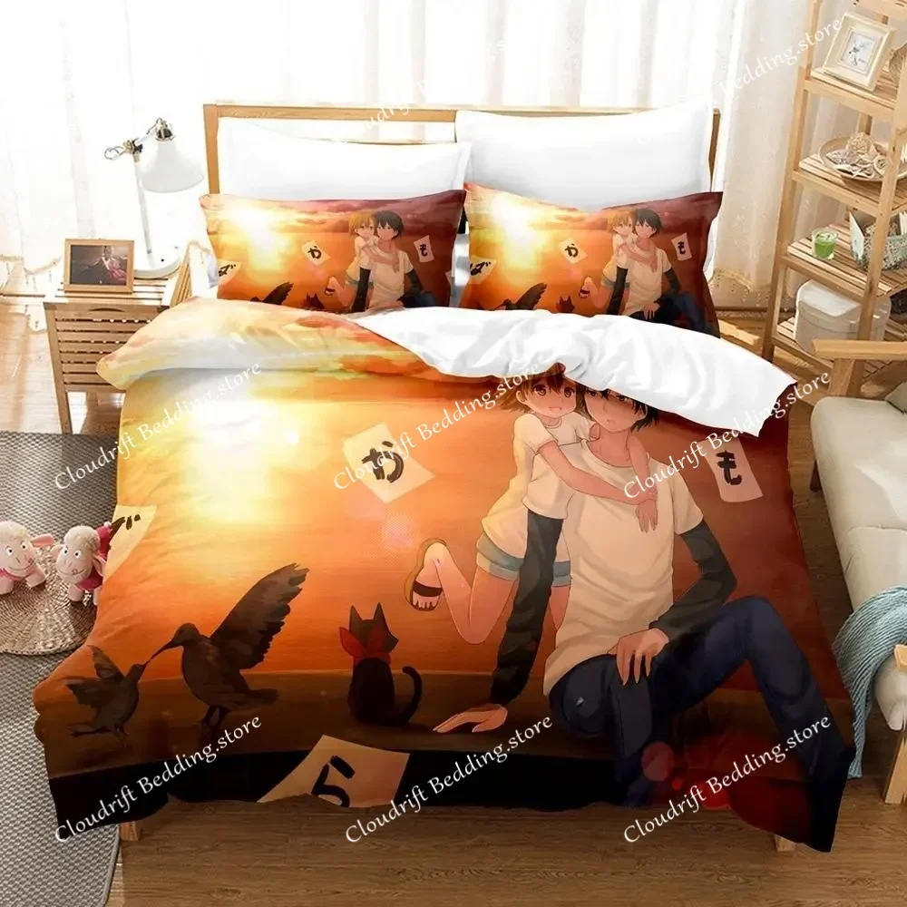 

3d Print Anime Barakamon Bedding Set Single Twin Full Queen King Size Bed Set Adult Kid Bedroom Duvet Cover Sets Home Textiles02