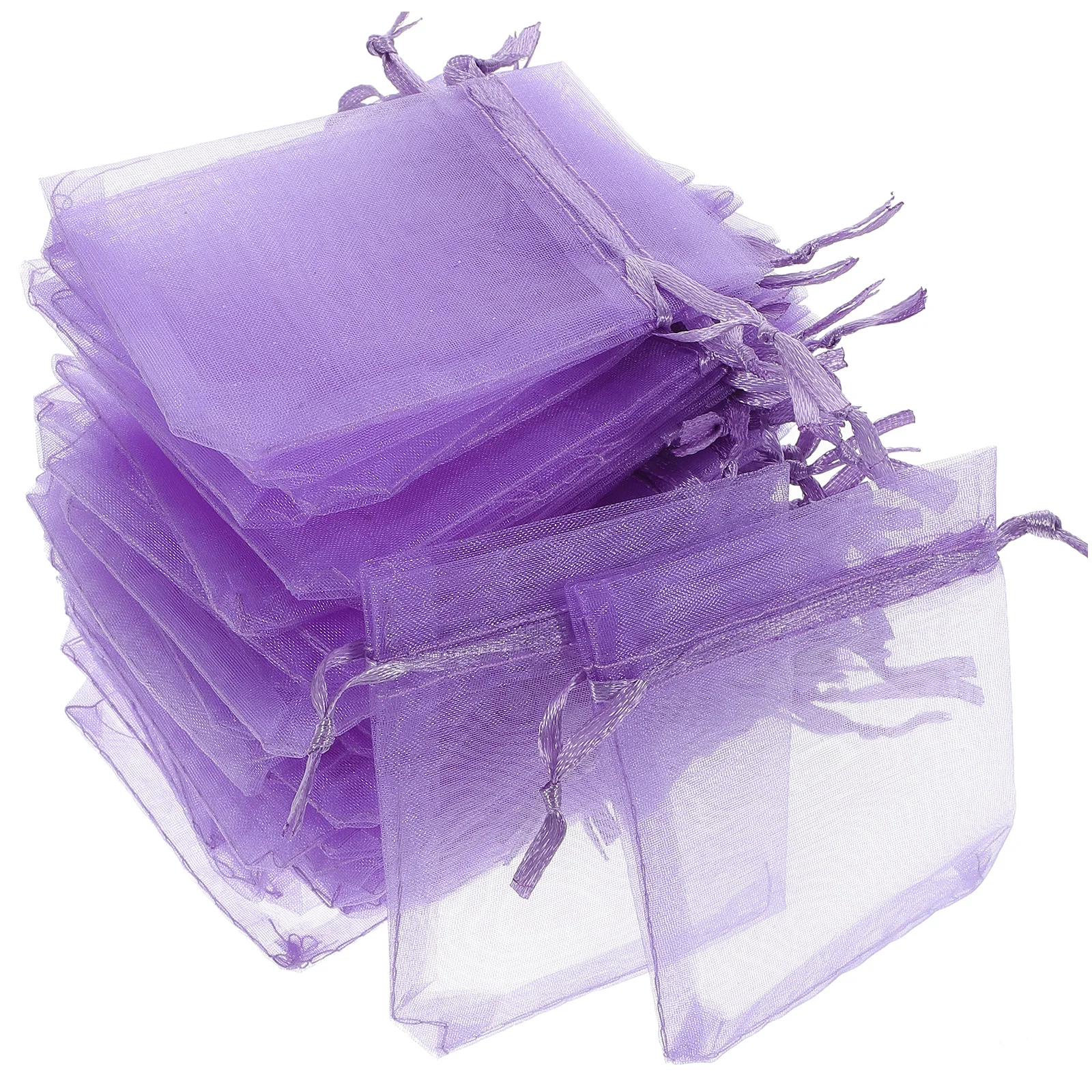 

50 Pcs Women Organza Gift Bag Mesh Jewelry Bags Mini for Small Business Candy