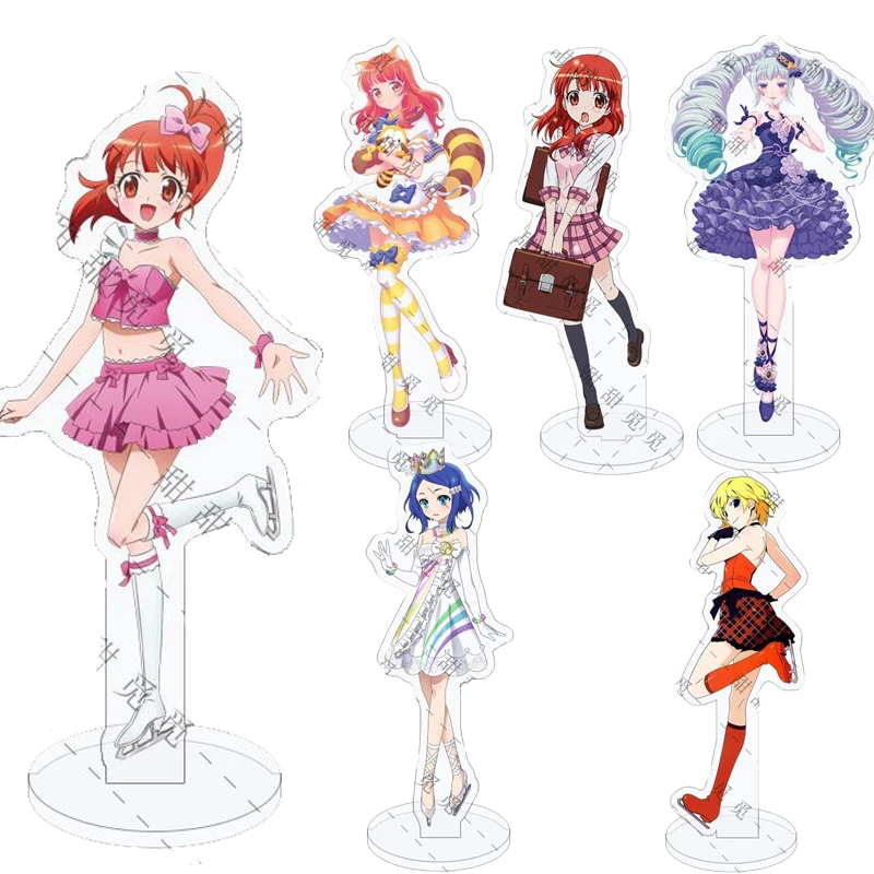 

‌ Красивый ритм ‌ Акриловая подставка для карты Dear My Future Desktop Decorate Harune Aira Ornaments Рисунок Модель Mion Toys Rainbow Live