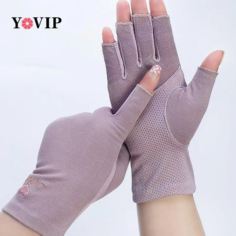 

1 Pair Anti UV Nail Gloves UV Gel Shield Glove Fingerless Manicure Nail Art Tools LED Lamp Nails Dryer Radiation Hand Gloves