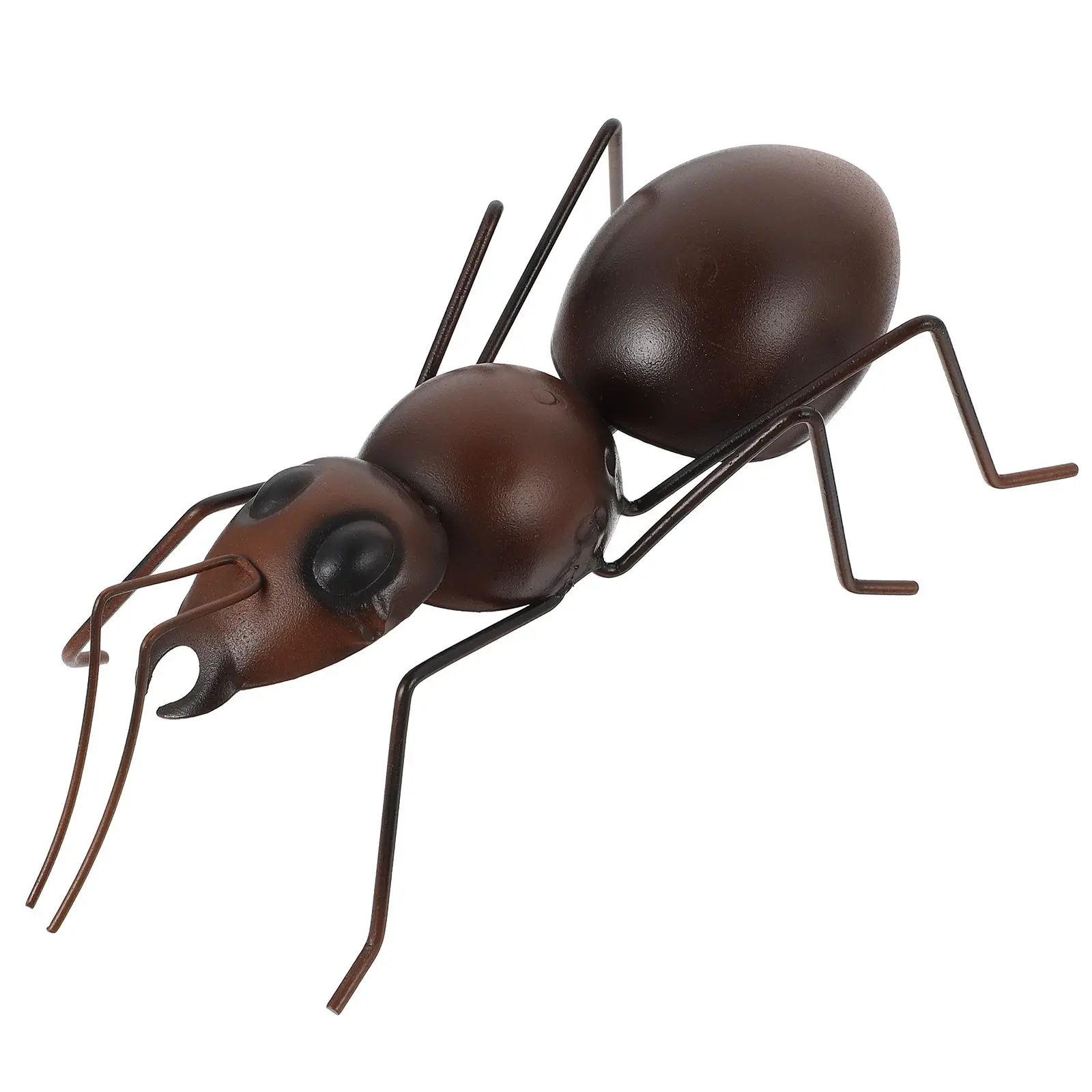 Iron Ant Ornament Cute Crafts Decor Balcony Garden Adornment Lawn Statue Durable Design Gift Idea Father Day Present