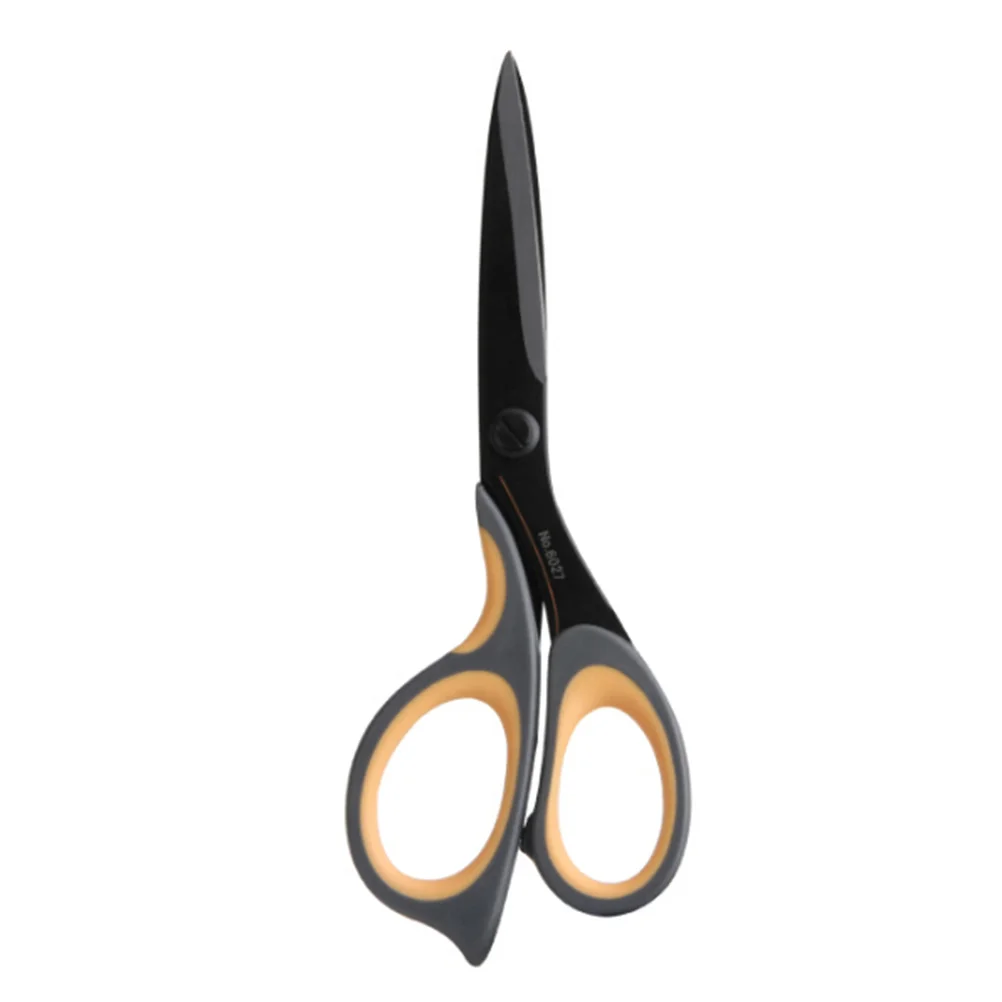 Nożyczki uniwersalne ze stali nierdzewnej premium, 7 cali, ergonomiczny kształt, płynne cięcie, do domu, biura, rękodzieła, majsterkowania.