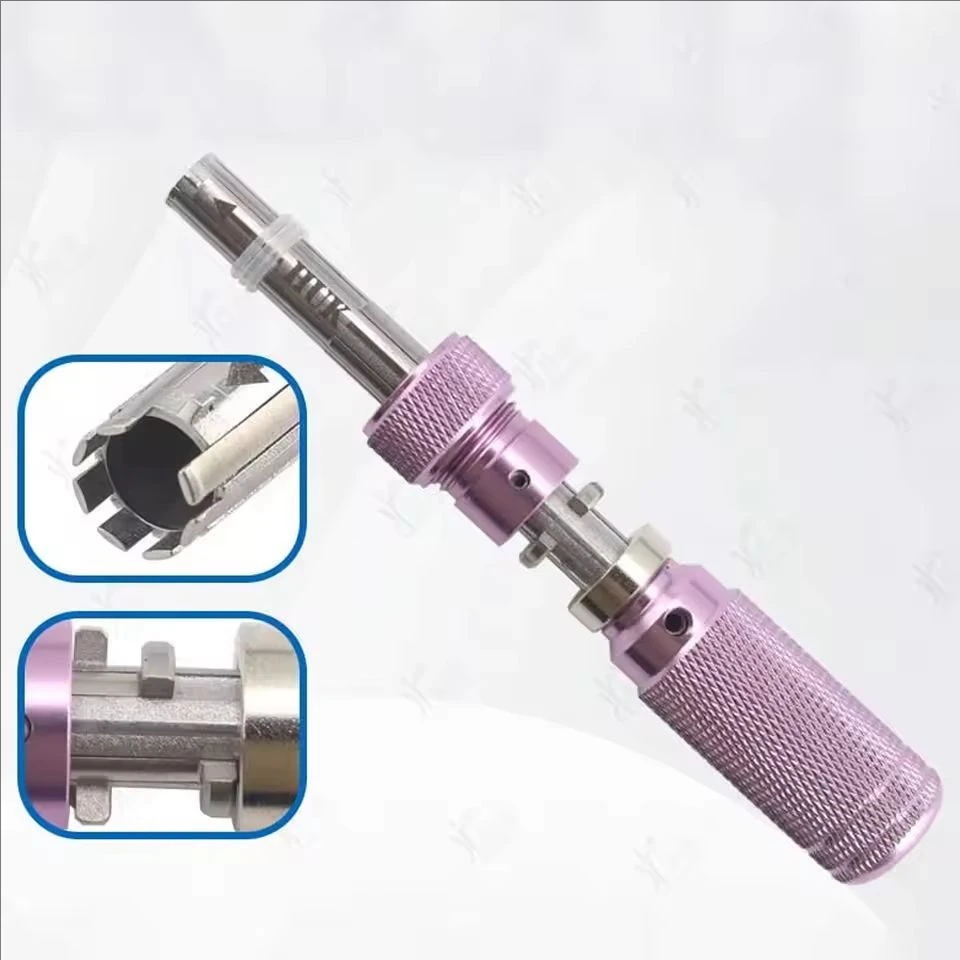 For HUK Purple Color (extended with locking) Six-generation Plum Blossom Tool Locksmith Tool