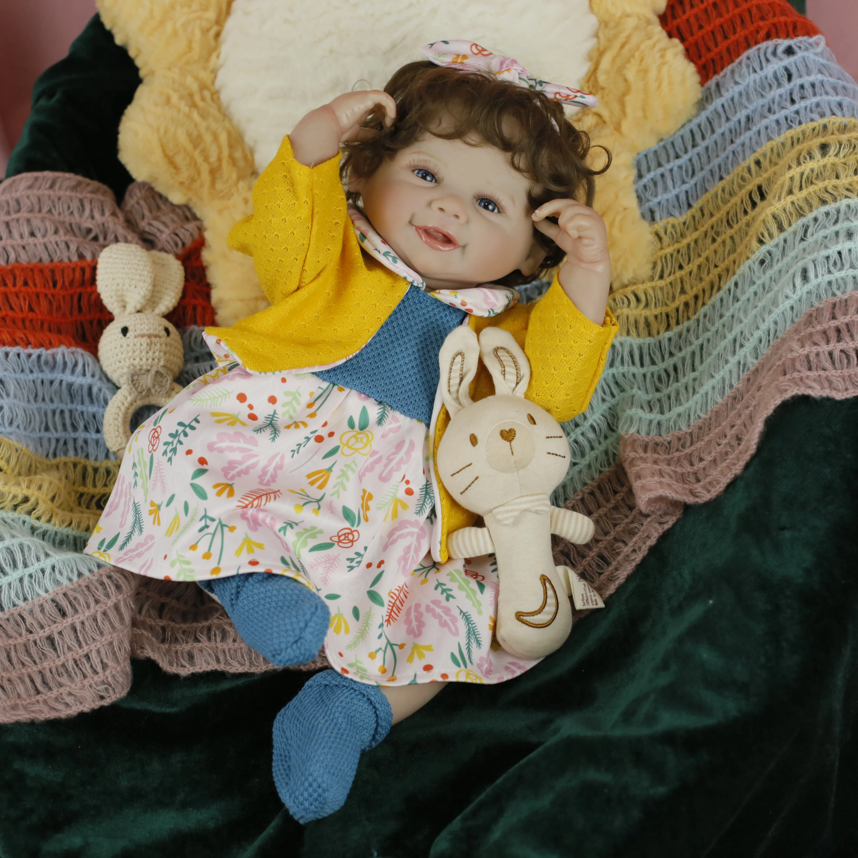 Lifereborn 45CM 18 ''muñecas realistas de bebé Reborn vinilo de silicona juguetes suaves para niña recién nacida con recipiente para sangre para regalos de niños