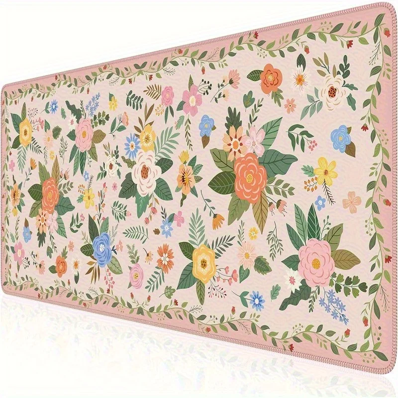 

Persian style mousepad with floral design is an ideal choice for family and gamer. Made of rubber, it is washable and anti-slip