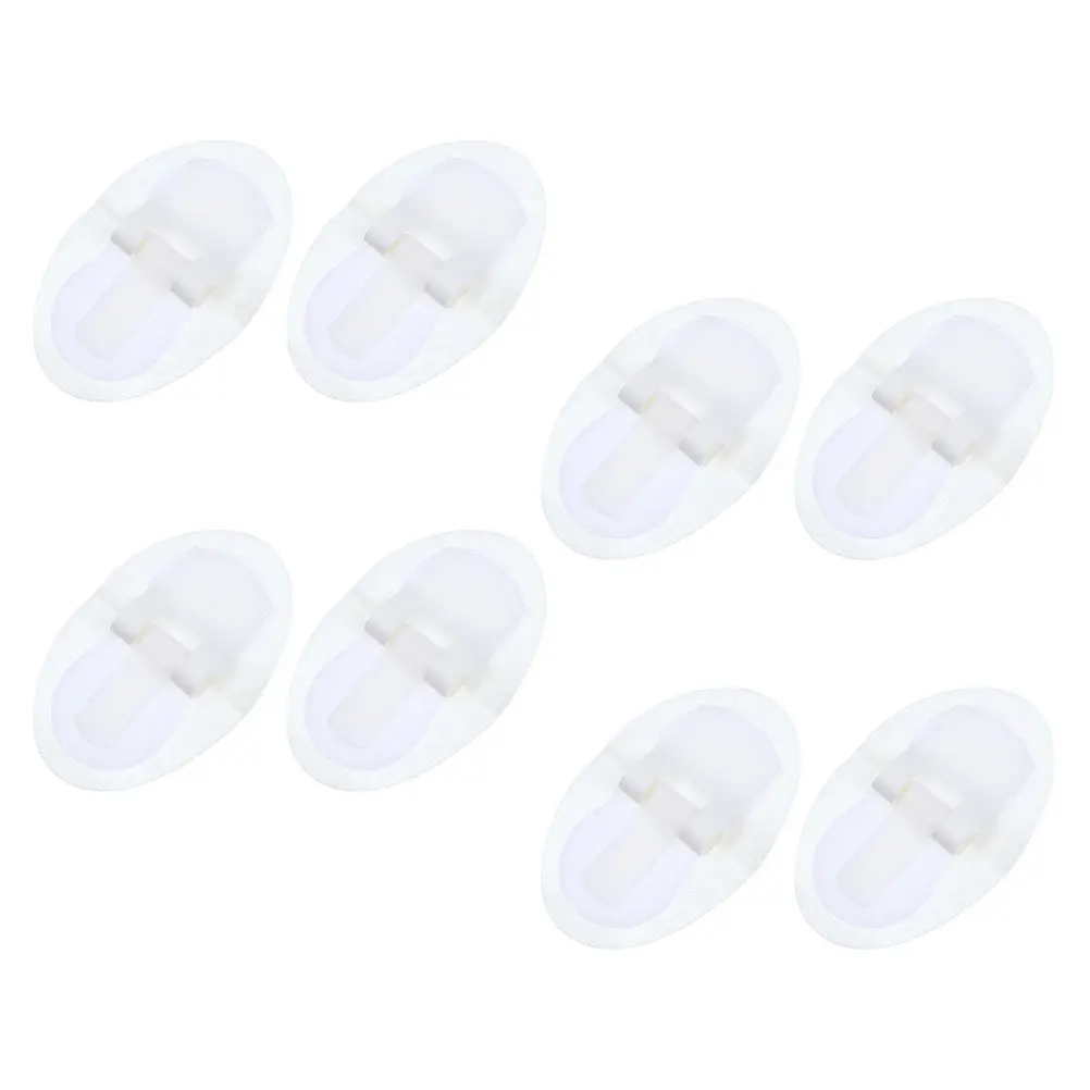 

8Pcs Catheter Fixation Stickers Breathable Non-Woven Catheter Stabilizing Decal Easy Use Adhesive Fixation Tape Medical Tube