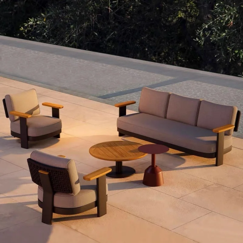 Solid Wood Sofa Vil…