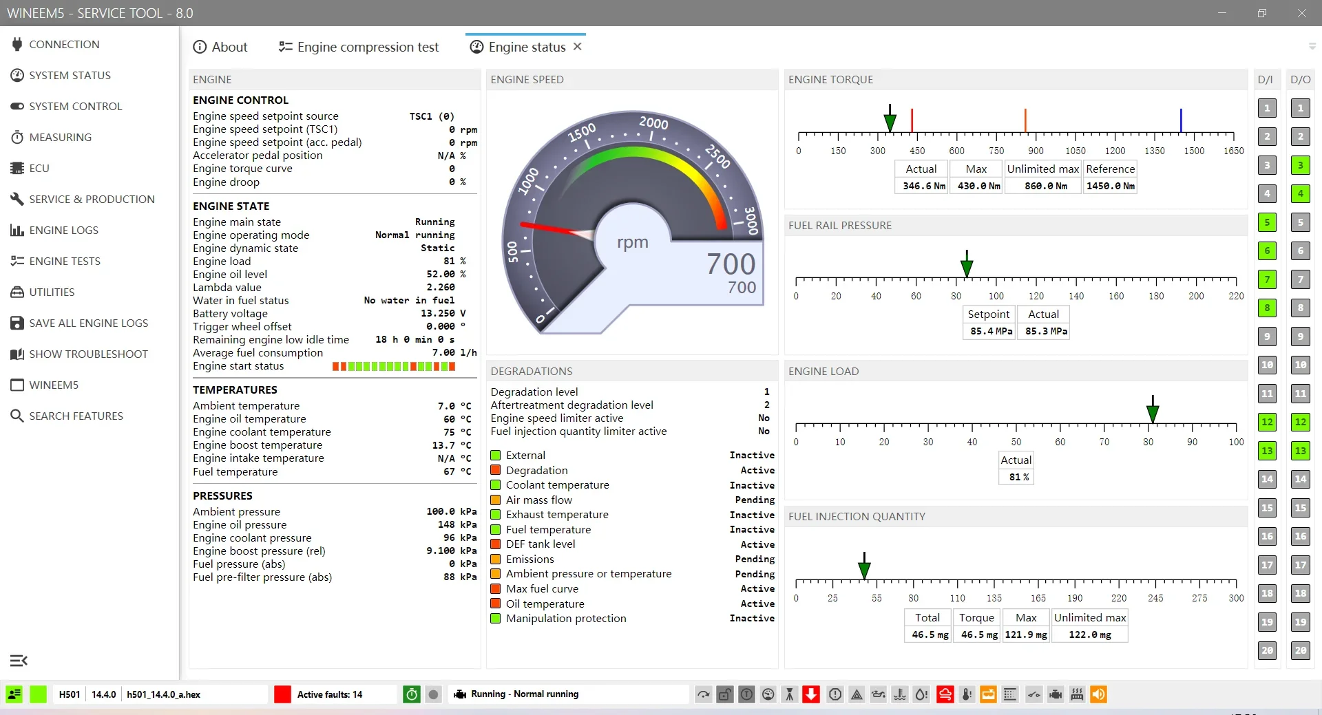 SpecDiag AGCO SISU Power WinEEM5 Service Tool 8.0