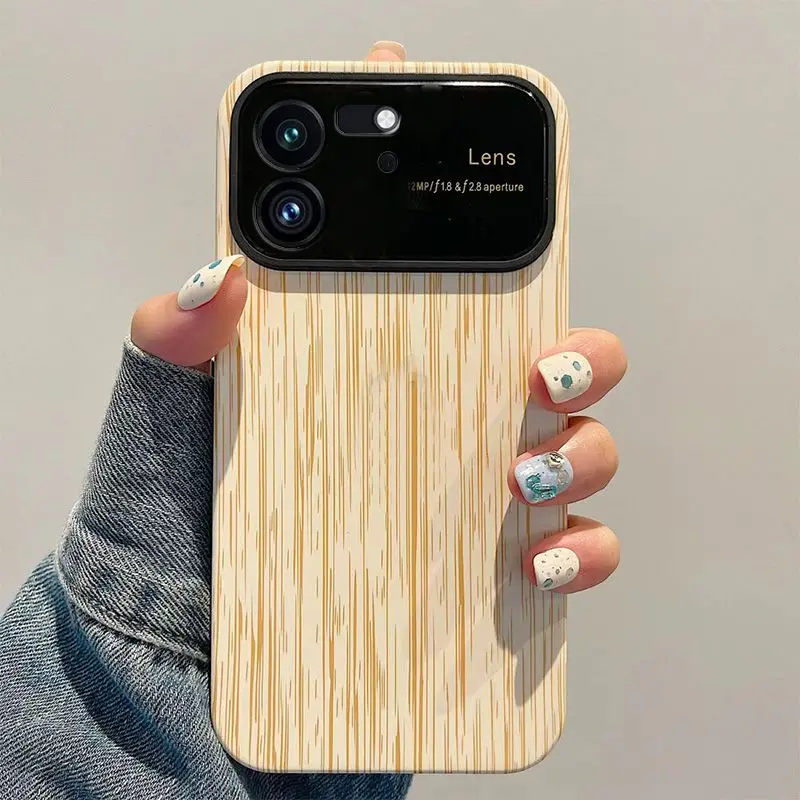 For Xiaomi Mi 13T Pro Soft TPU Painted Wood grain Protective Back Cover Case For Xiaomi Mi13T Pro M13T Full Cover Phone Shell