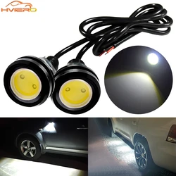 2PCS 23MM Multiple Colors Car Daytime Running Light Turn Signal Auto Eagle Eye Backup Reversing Parking Lamp Waterproof Fog Bulb
