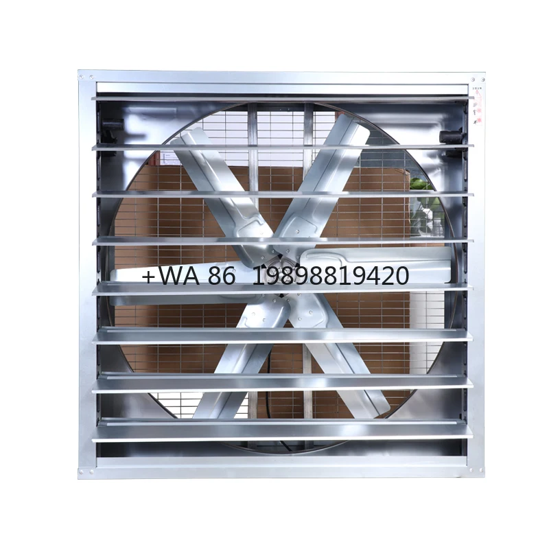 

Mounted Industrial Exhaust Fan 138CM Direct-driven Motor Fan Wall