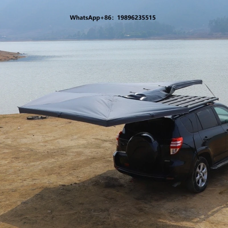270 Degree Automatic 12V Retractable Sunshade for Cars Caravans