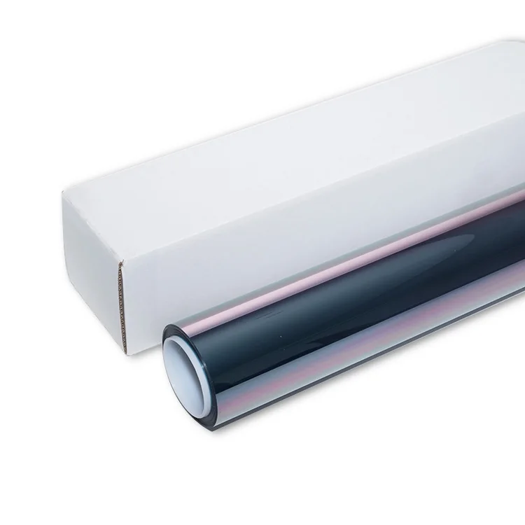 

YC-11 Розово-красный цвет Тонировочная пленка для лобового стекла автомобиля / 75% Vlt Цветная тонировочная пленка для хамелеона / Тонирующая пленка для окон автомобиля Хамелеон