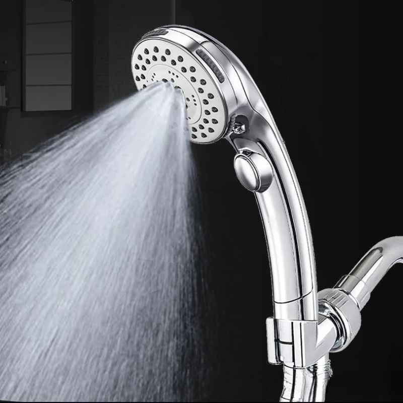 

Micro bubbles, one-button water stop shower, filter dechlorination beauty pressurized shower