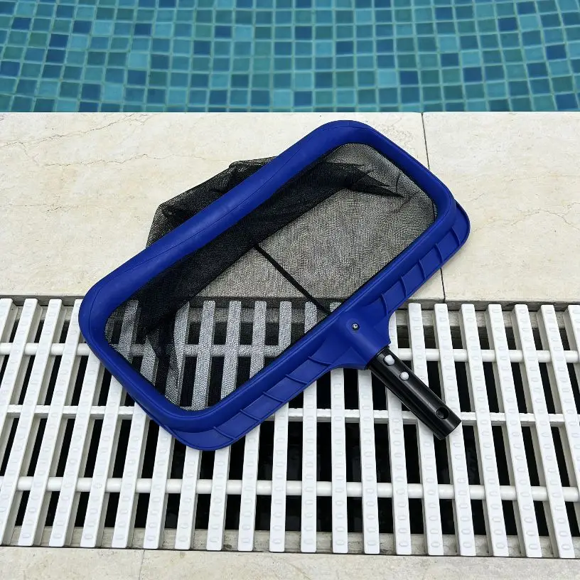 Durable Mesh for Algae/Pond CleaningEnhanced Leaf Skimmer   Net Pool Accessories With Detachable Handle