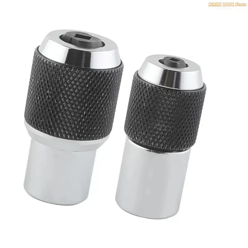 K1AE 2pcs 3/8 Adjustable Tap Socket Adapters For Metal Working dan Perbaikan