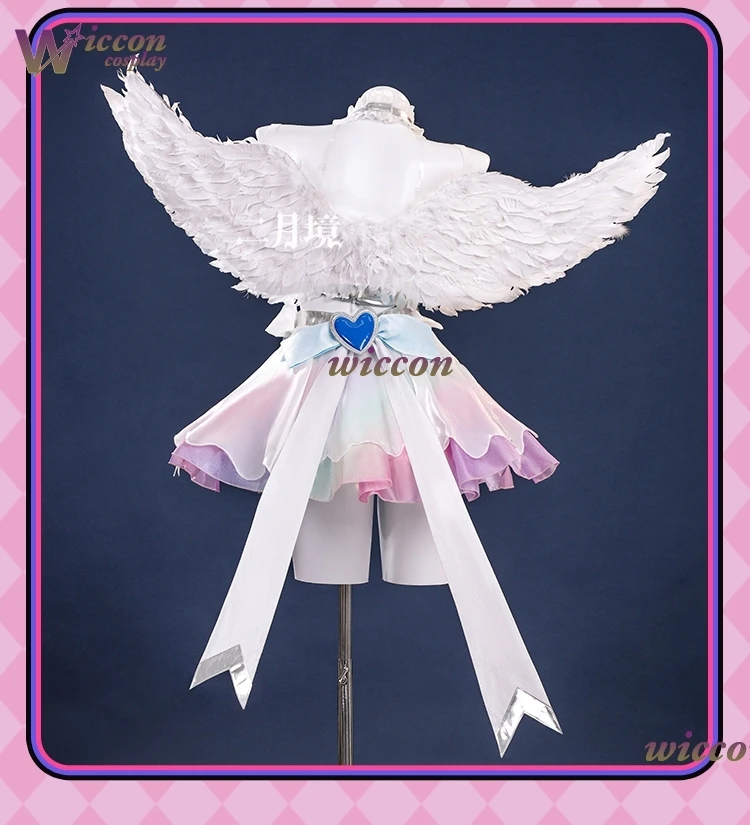 Moe Anime Stockiel Anarchy Stocking Cosplay Costume Angel Skirt Wings Panty Stocking With Garterbelt S2 Halloween Women Girls