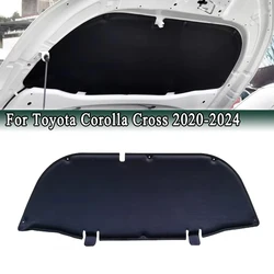 For Toyota Corolla Cross 2020-2024 Front Engine Hood Insulation Cotton Pad Front Engine Bonnet Sound Heat Mat Sheet Cover