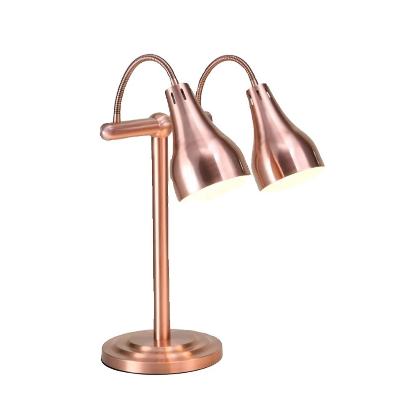 

Snacks, barbecue, warm dishes, heating food, and food warming lamps are commercially available