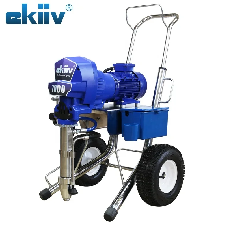 EKIIV W7900 10L/min High quality and easy to operate household spray painting machine Fully automatic wall spray painting