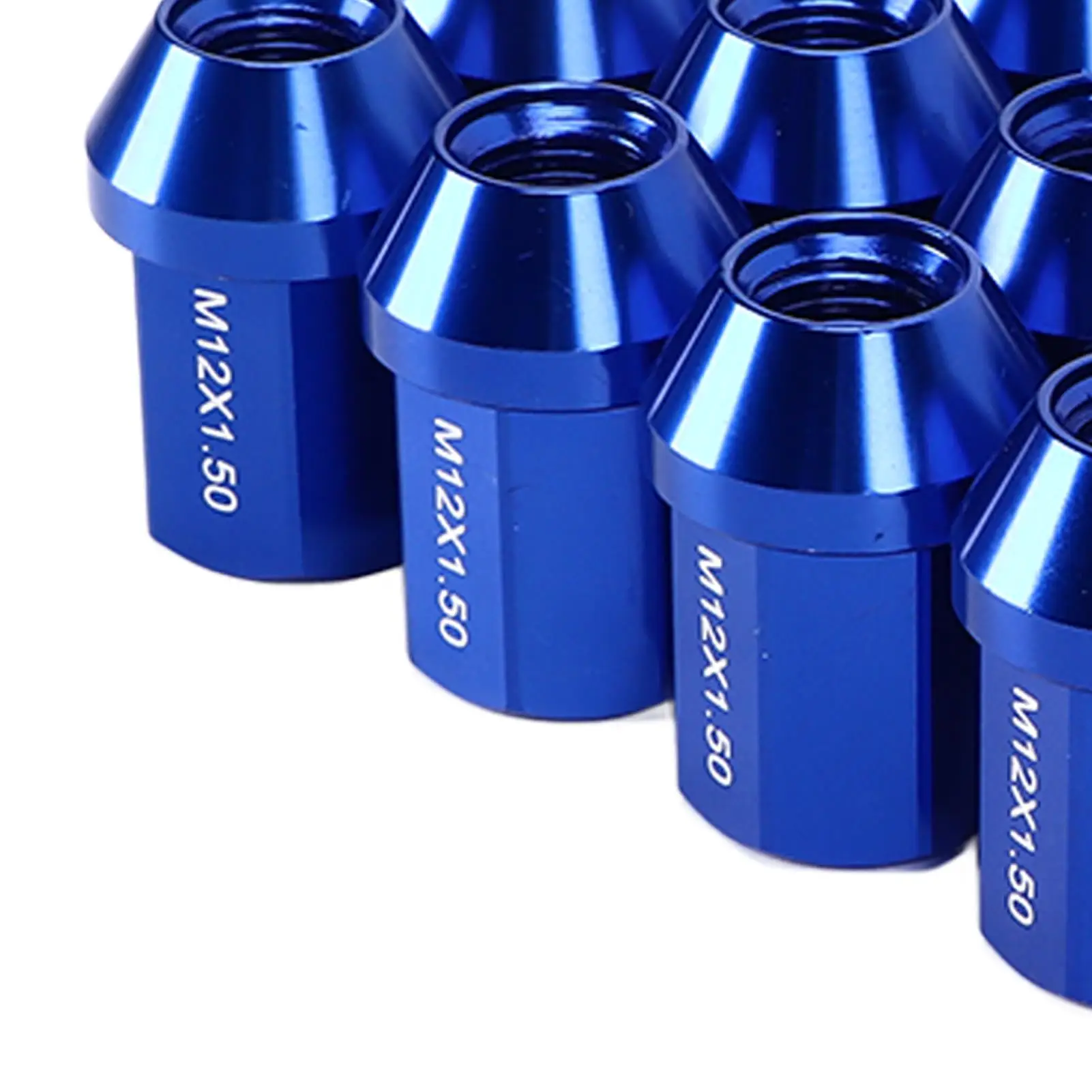 20pcs M12x1.5 Wheel Lug Nuts 35mm 6061 Aluminum Alloy Closed End Tire Lug Nuts Replacement for car Accessories Tool