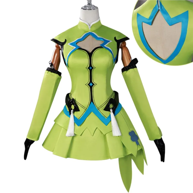 Shangxiang's COSPLAY costume made of leather is a 2D role-playing